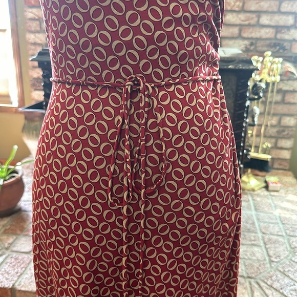 Dian Von Furstenburg summer sleeveless dress size 6 - Picture 3 of 6